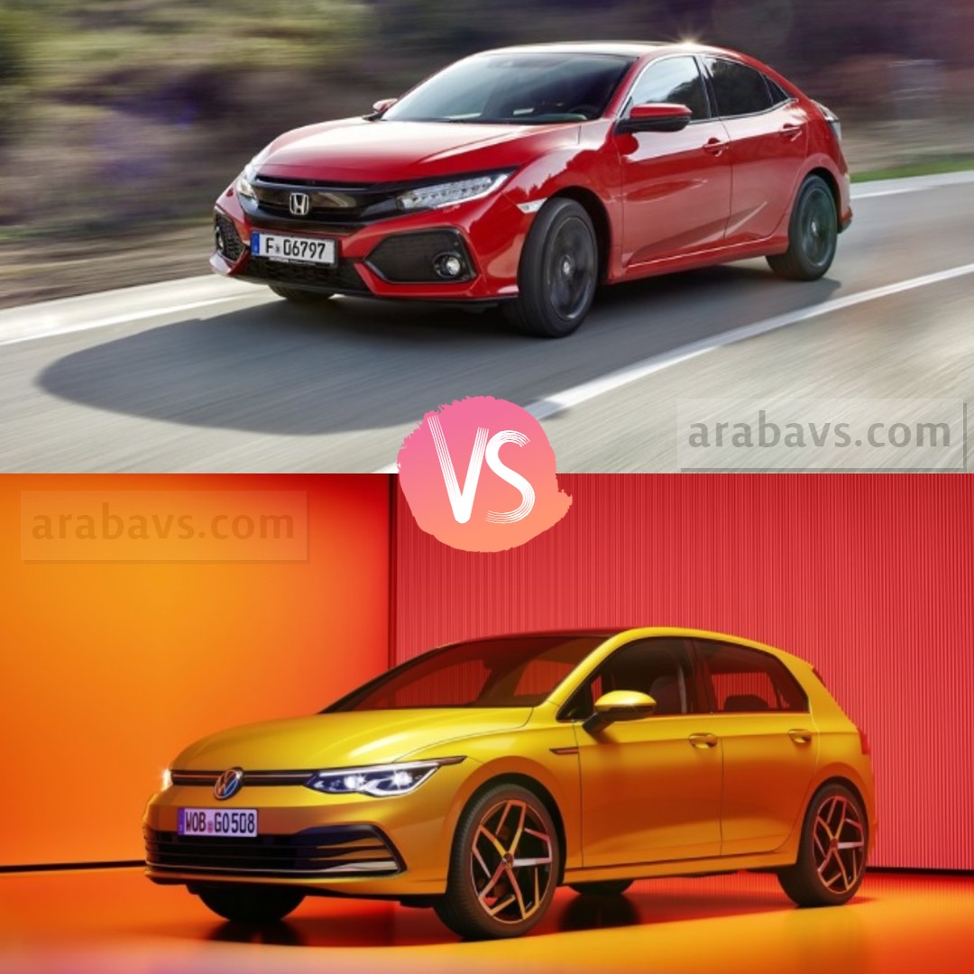 Volkswagen Golf 8 vs. Honda Civic HB Karşılaştırması! Hangisi daha iyi?